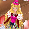 Barbies Valentines Patchwork Dress