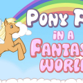 Pony Fly in a Fantasy World