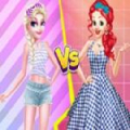 Princess Strip Style Vs Grid Style